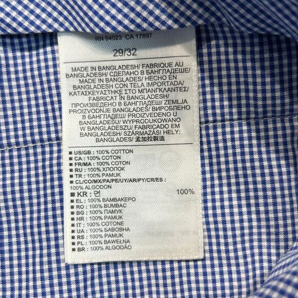 Banana Republic Mens Tailored Fit Dress Pants Slacks Sz 29x29.5 Black Non Iron H - Picture 8 of 12